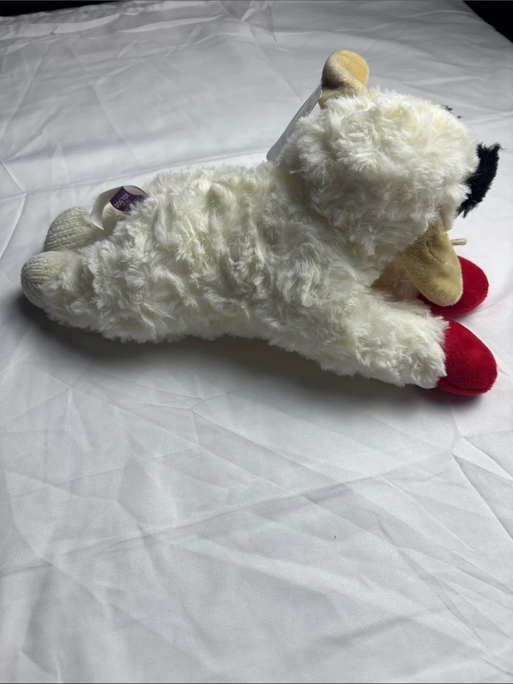 BNWT Dog Toy. Lamb Chop w/Squeaker 11”